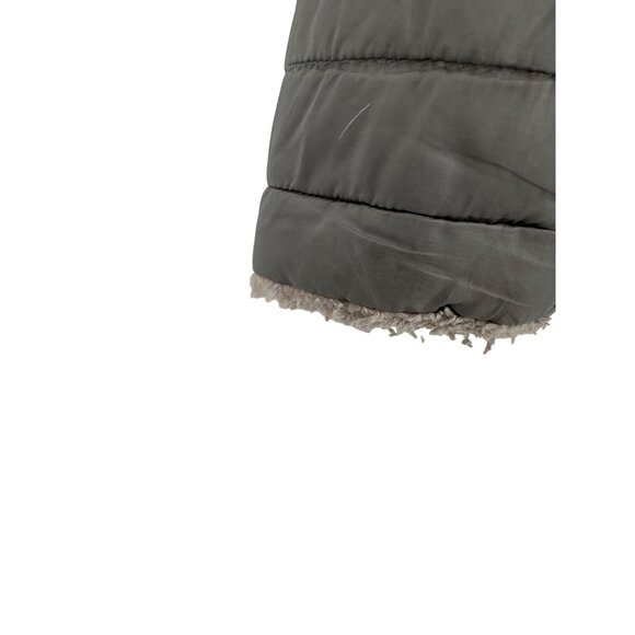 The North Face Reversible Mossbud Swirl Puffer Jacket Full Zip Girls Size L - Picture 6 of 16